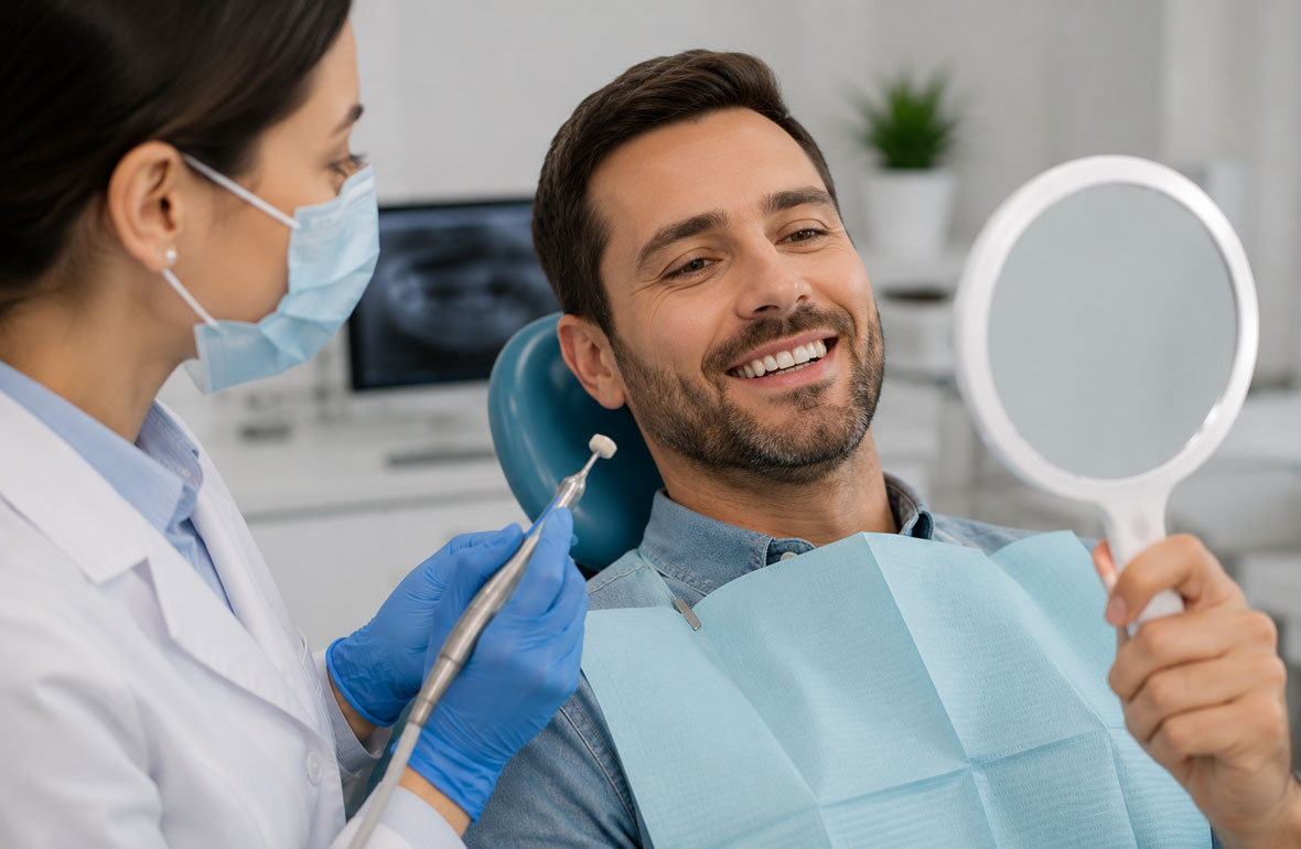 Dentalne usluge ilustracija