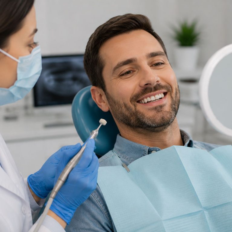 Dentalne usluge ilustracija